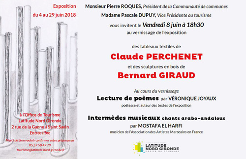 Cartel Exposition latitude Nord Gironde 2018